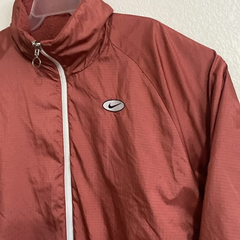 NIKE Women’s Big Swoosh Sherpa Reversible Jacket Size M